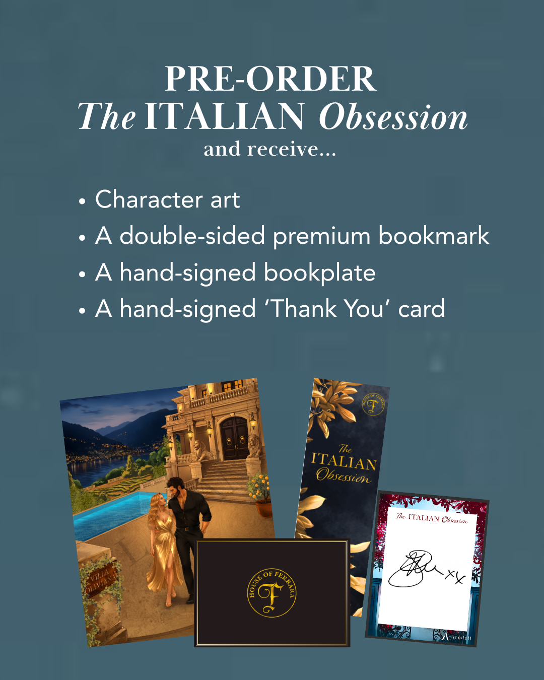 PREORDER | The Italian Obsession - T L Swan