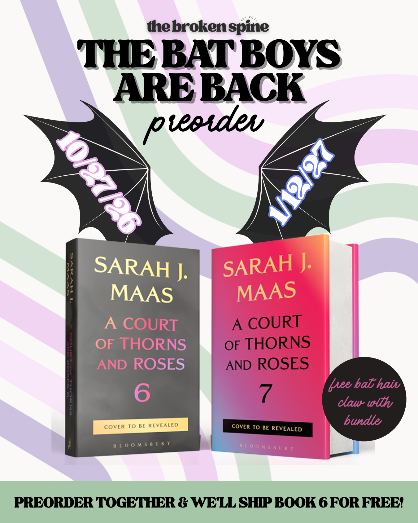 PREORDER | ACOTAR Books 6 & 7 - Sarah J. Maas