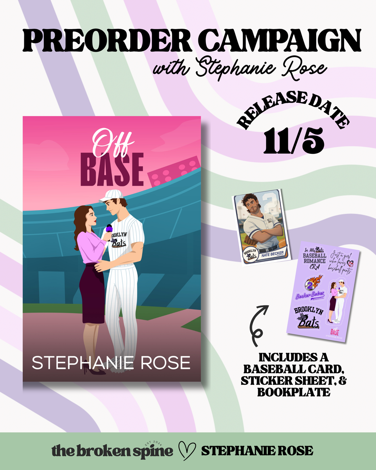 PREORDER | Off Base - Stephanie Rose