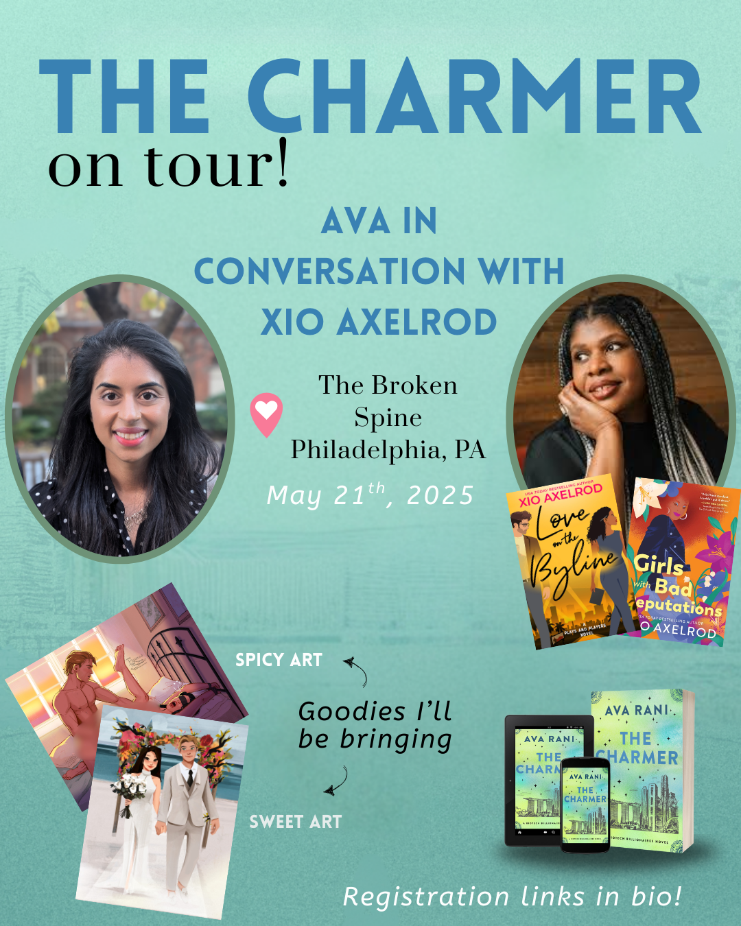 The Charmer (Signed w/ Art - Biotech Billionaires Book 3) - Ava Rani