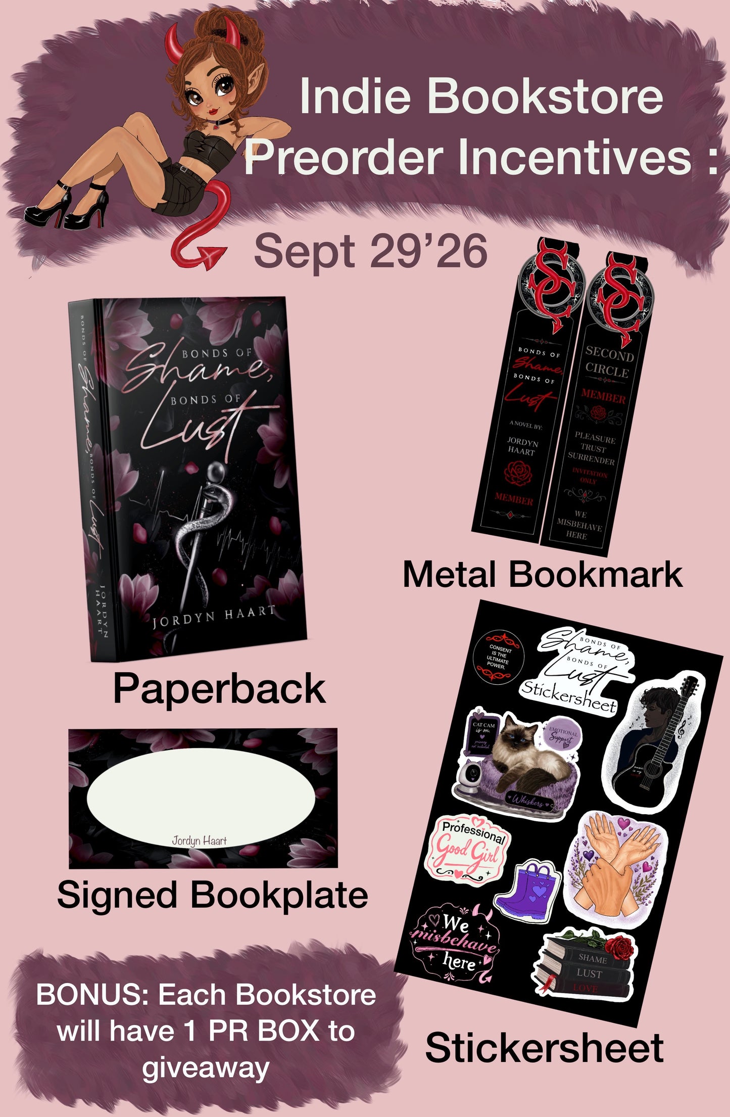 PREORDER | Bonds of Shame, Bonds of Lust - Jordyn Haart