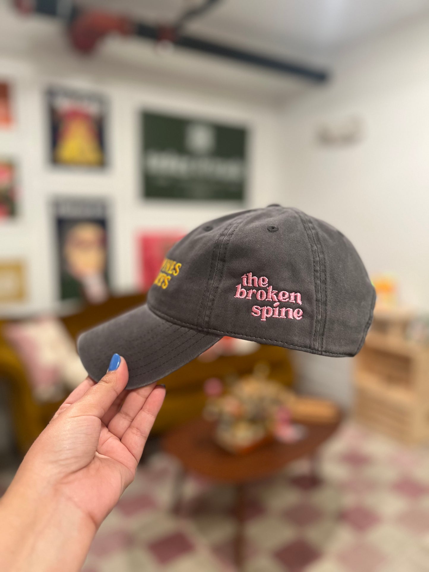 Break Spines Not Hearts Hat