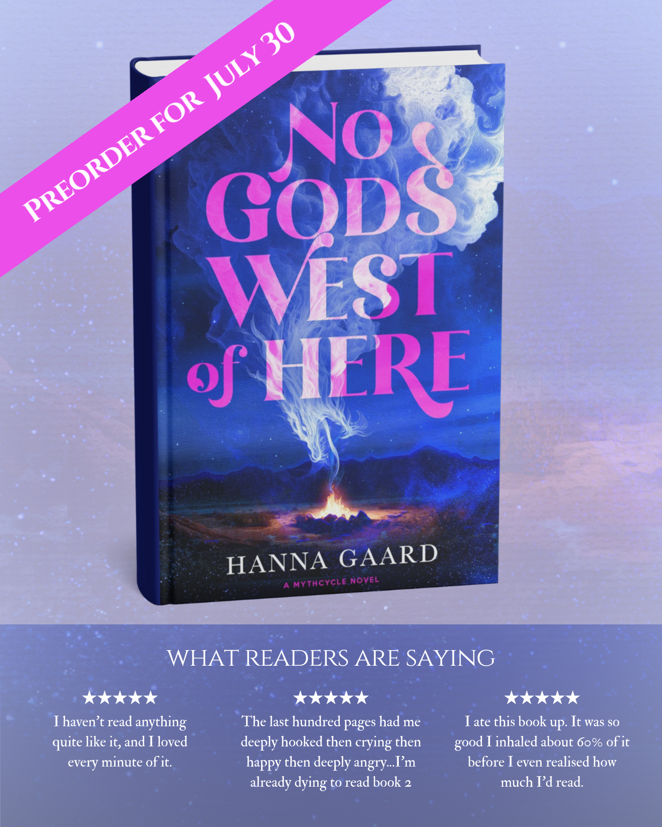 PREORDER | No Gods West of Here - Hanna Gaard