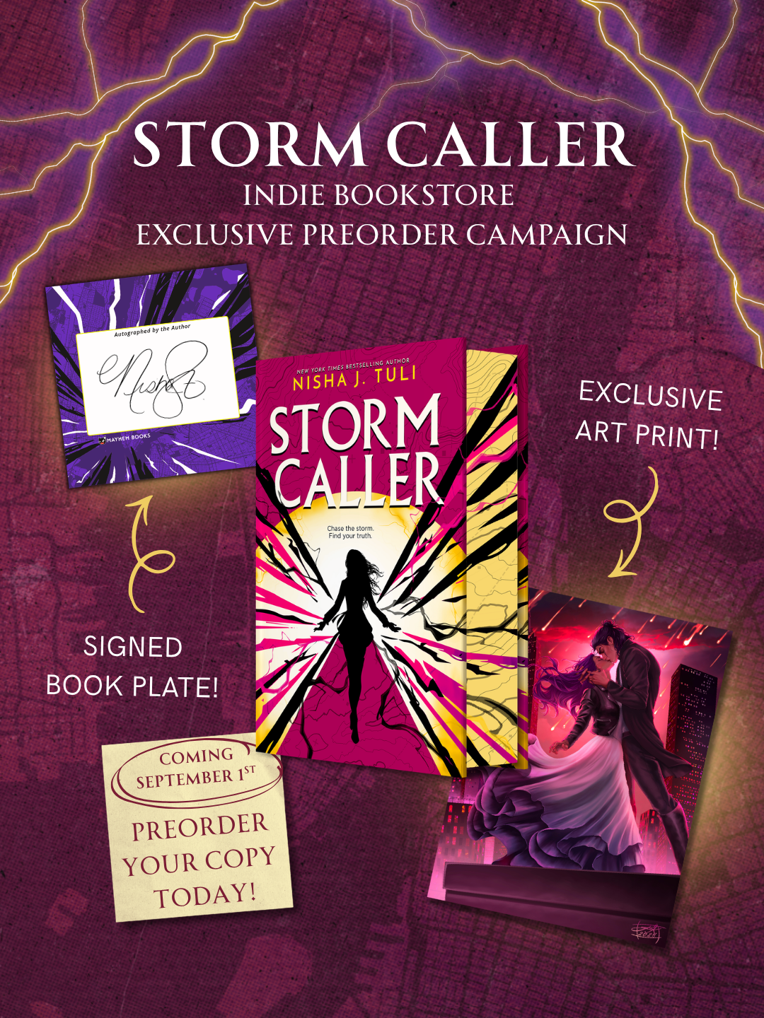 PREORDER | Storm Caller - Nisha J. Tuli