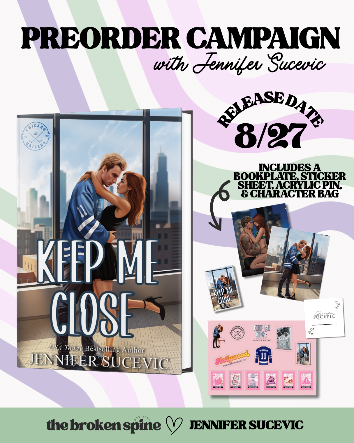 PREORDER | Keep Me Close - Jennifer Sucevic
