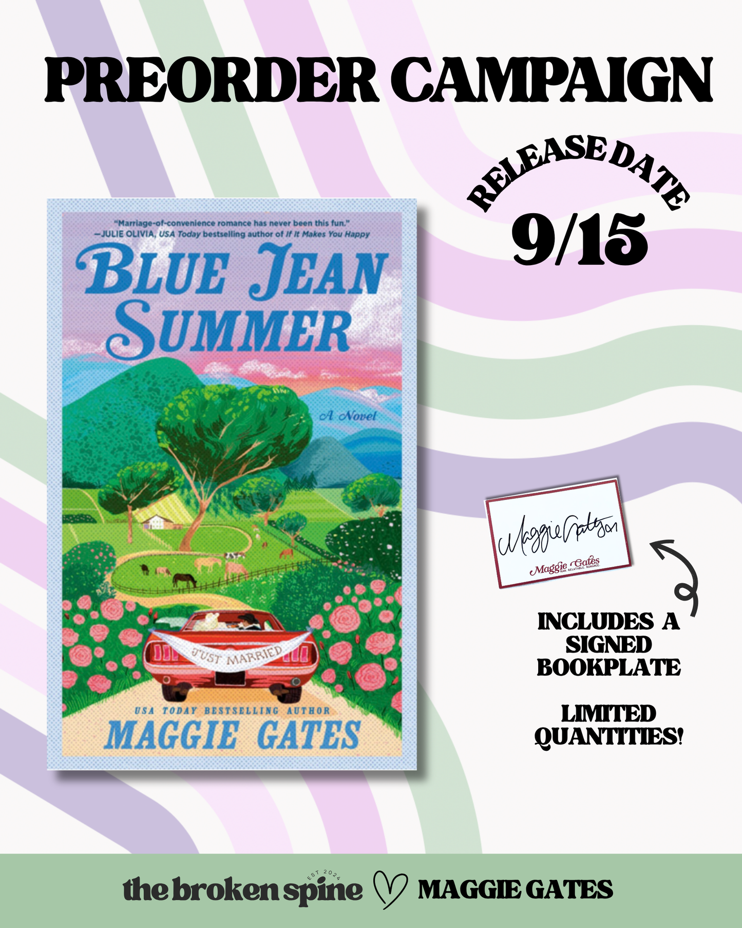 PREORDER | Blue Jean Summer - Maggie Gates