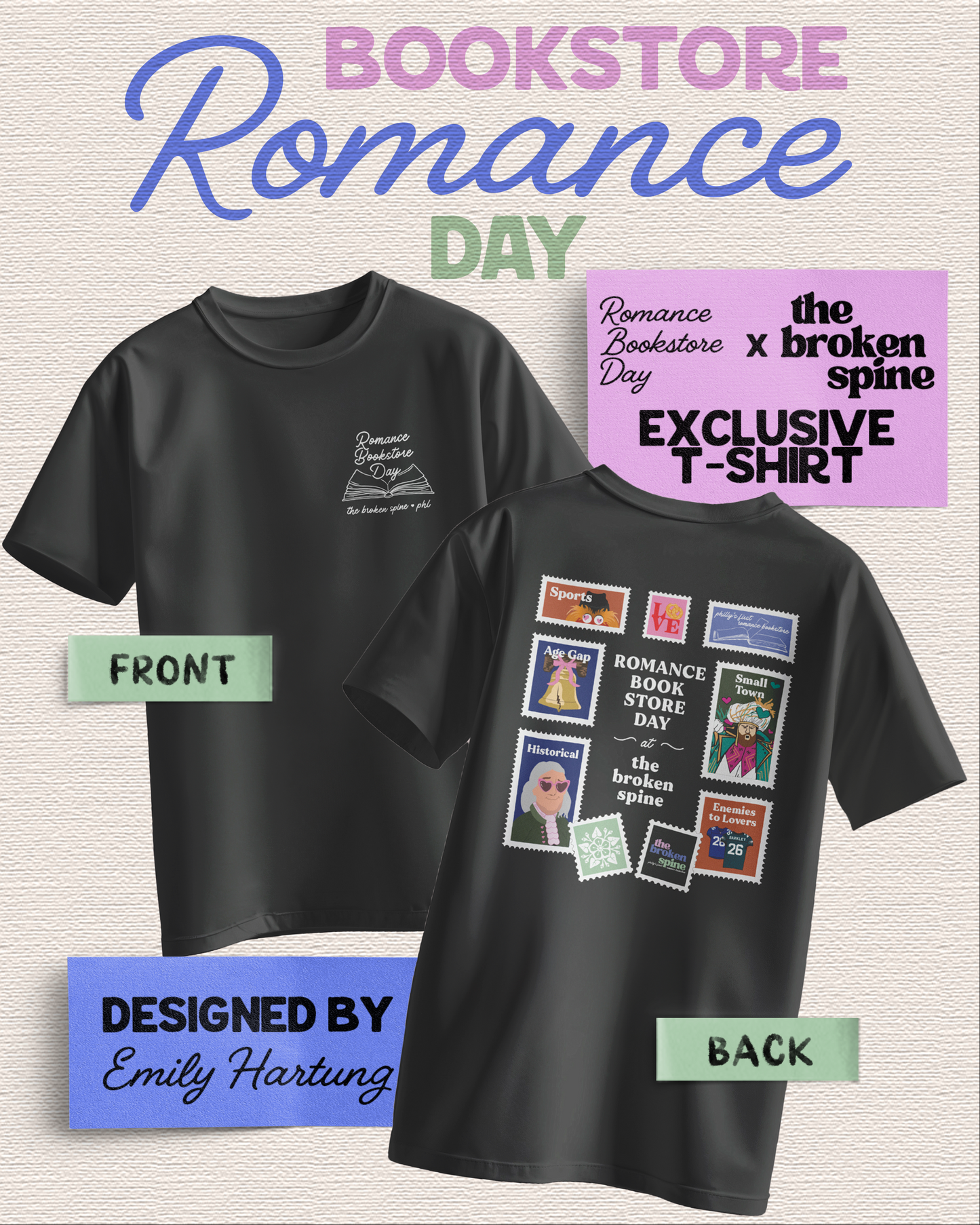 PREORDER | Bookstore Romance Day T-Shirt