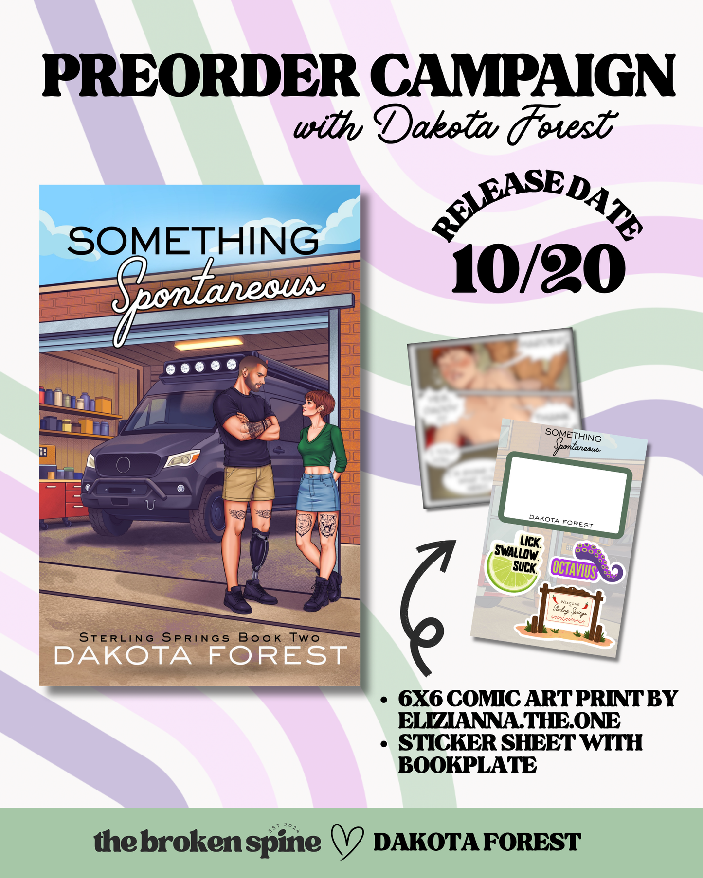 PREORDER | Something Spontaneous - Dakota Forest
