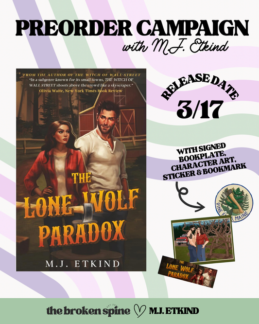 PREORDER | The Lone Wolf Paradox - M.J. Etkind