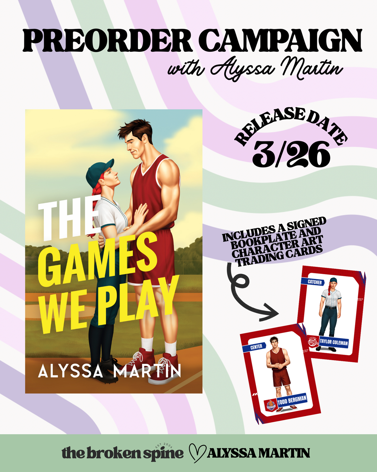 The Games We Play (Bookplate) - Alyssa Martin