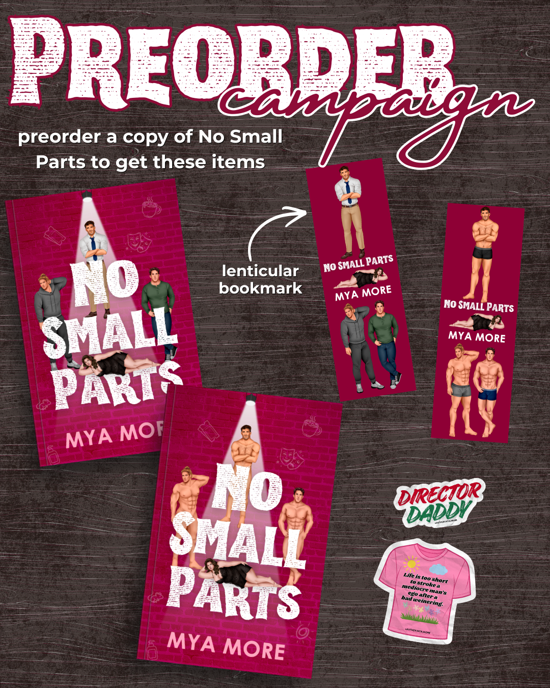 PREORDER | No Small Parts - Mya More