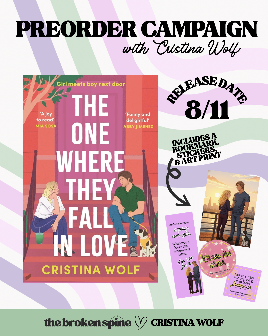 PREORDER | The One Where They Fall In Love - Cristina Wolf