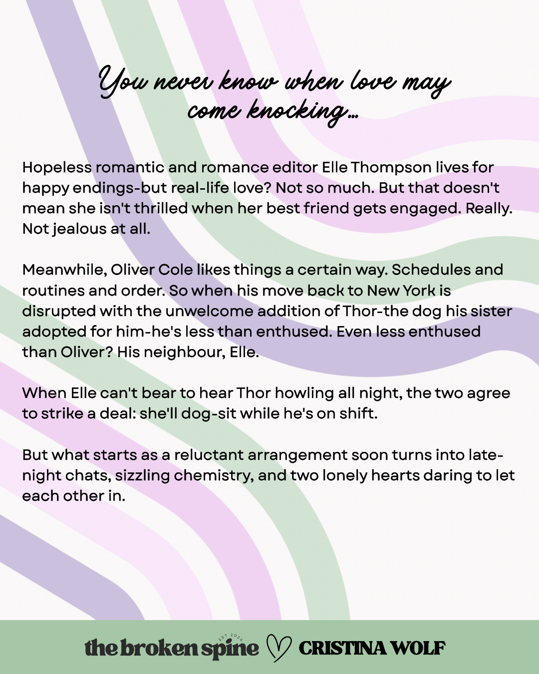 PREORDER | The One Where They Fall In Love - Cristina Wolf