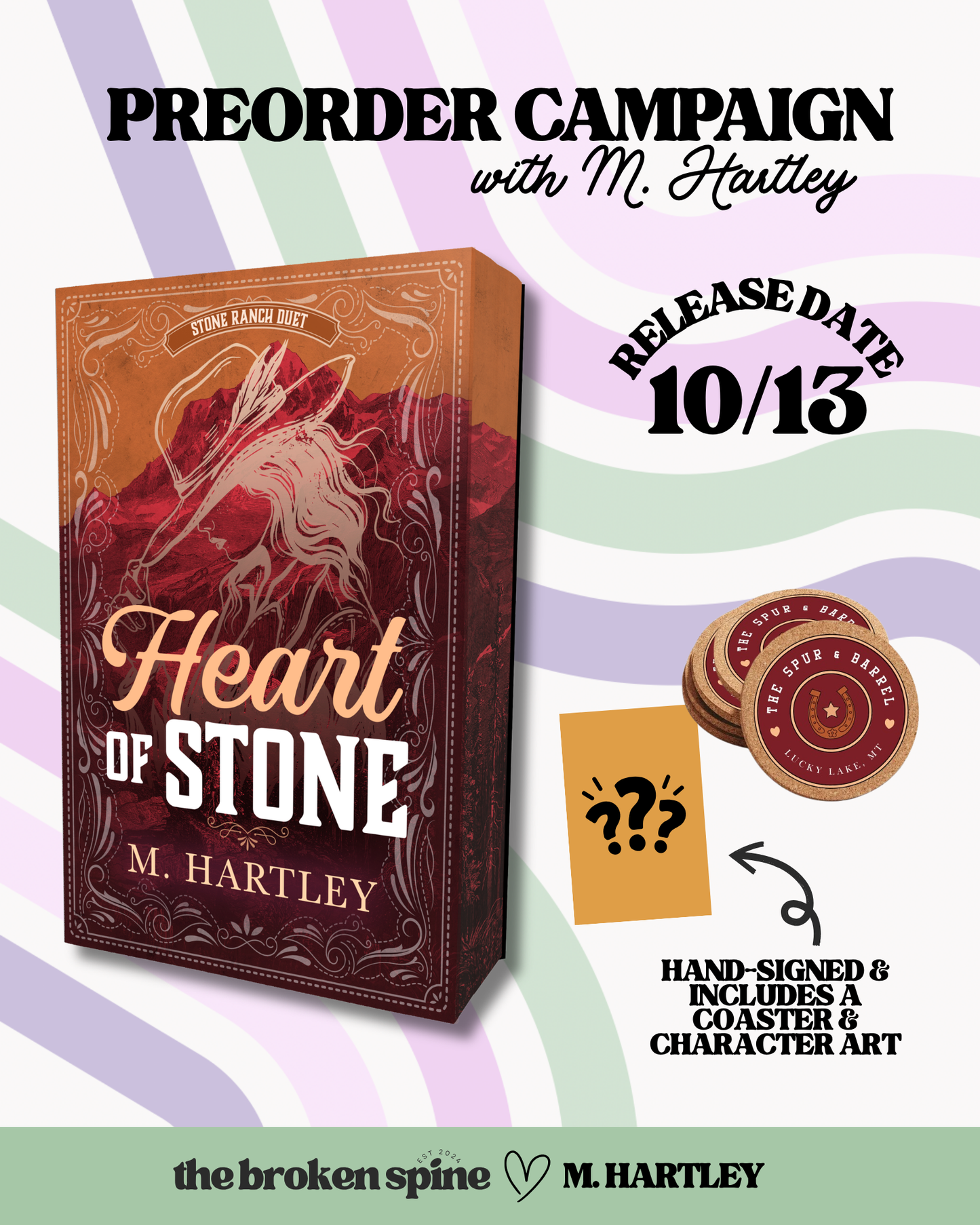 PREORDER | Stone Ranch Series - M. Hartley