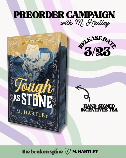 PREORDER | Tough as Stone - M. Hartley
