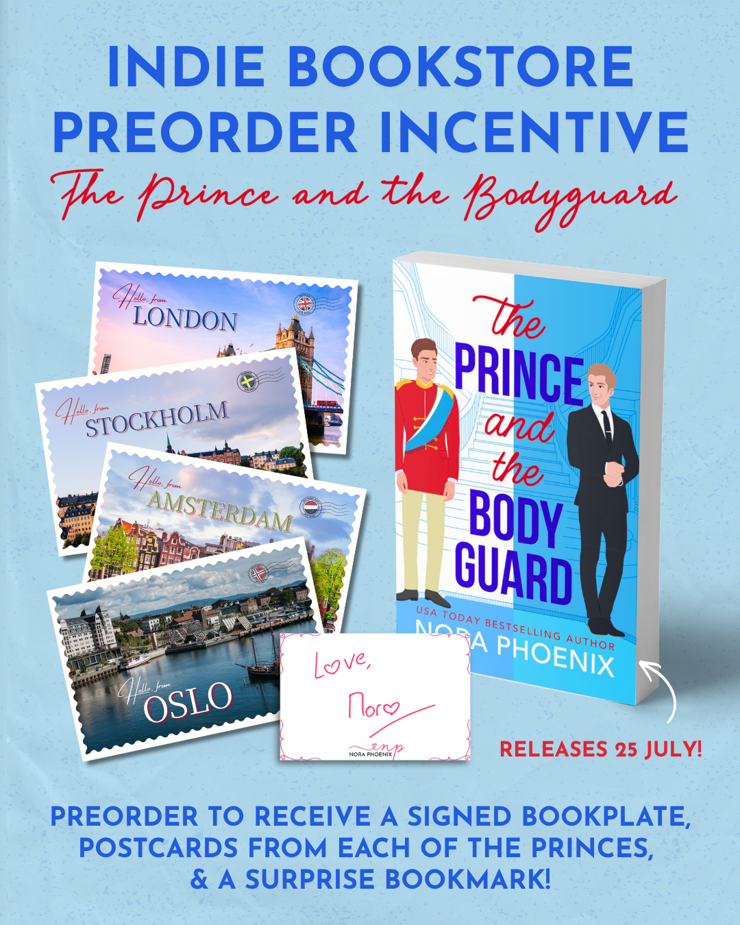 PREORDER | The Prince and the Bodyguard - Nora Phoenix