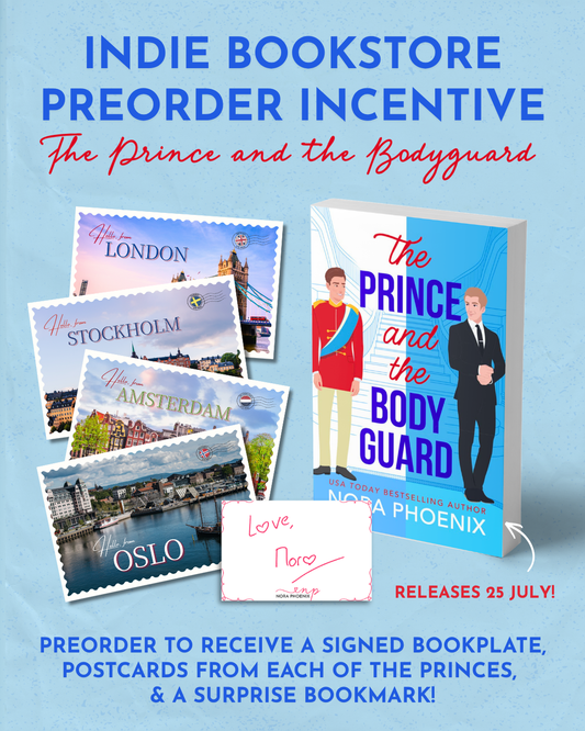 PREORDER | The Prince and the Bodyguard - Nora Phoenix