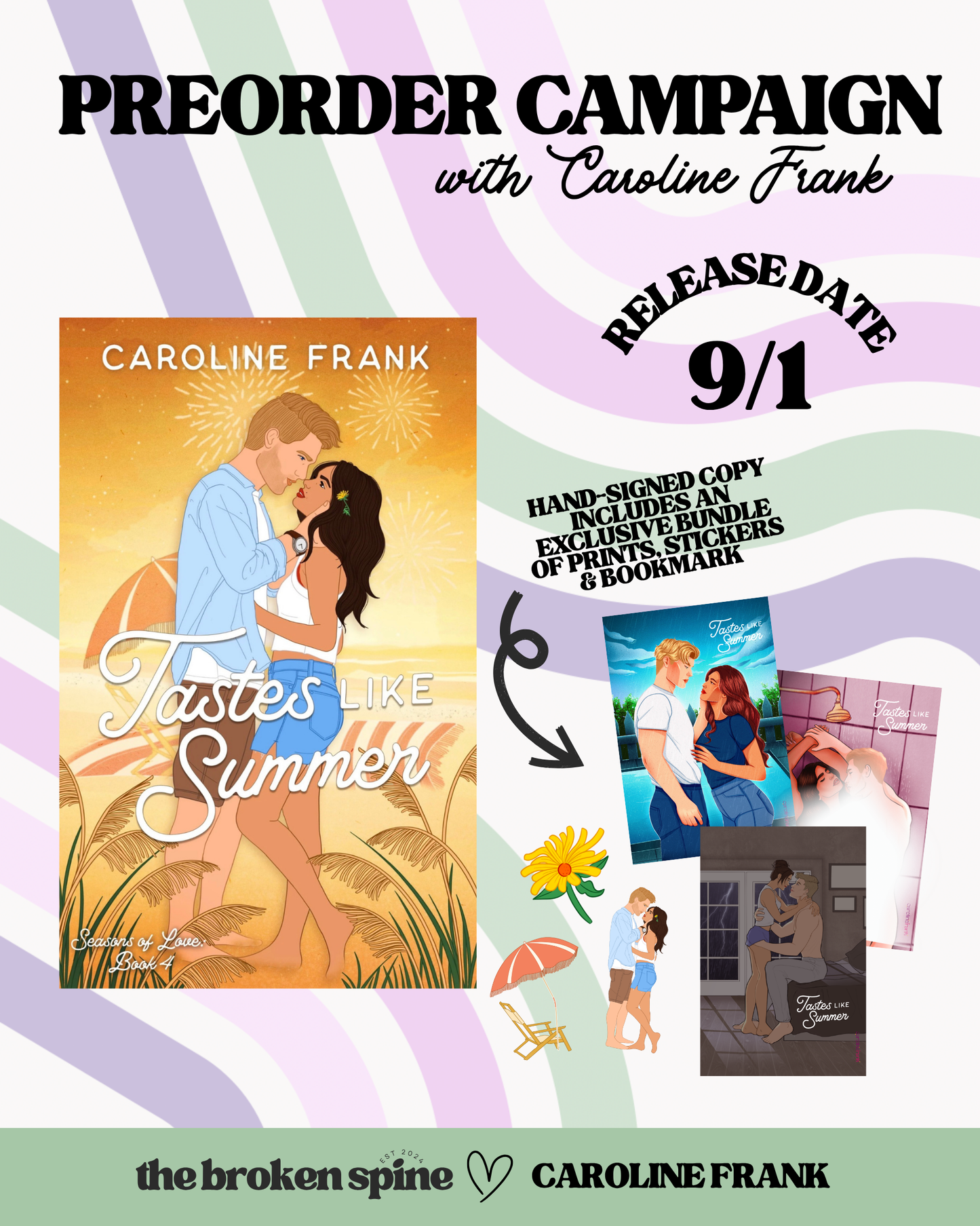 PREORDER | Tastes Like Summer - Caroline Frank
