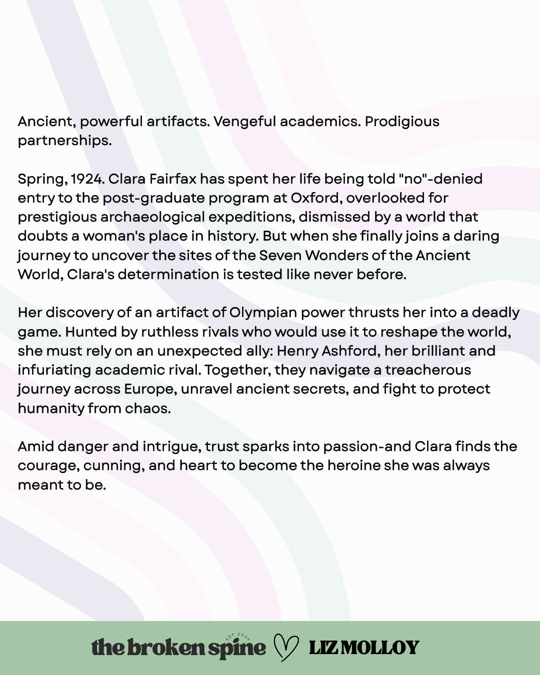 PREORDER | The Olympian Artifacts - Liz Molloy