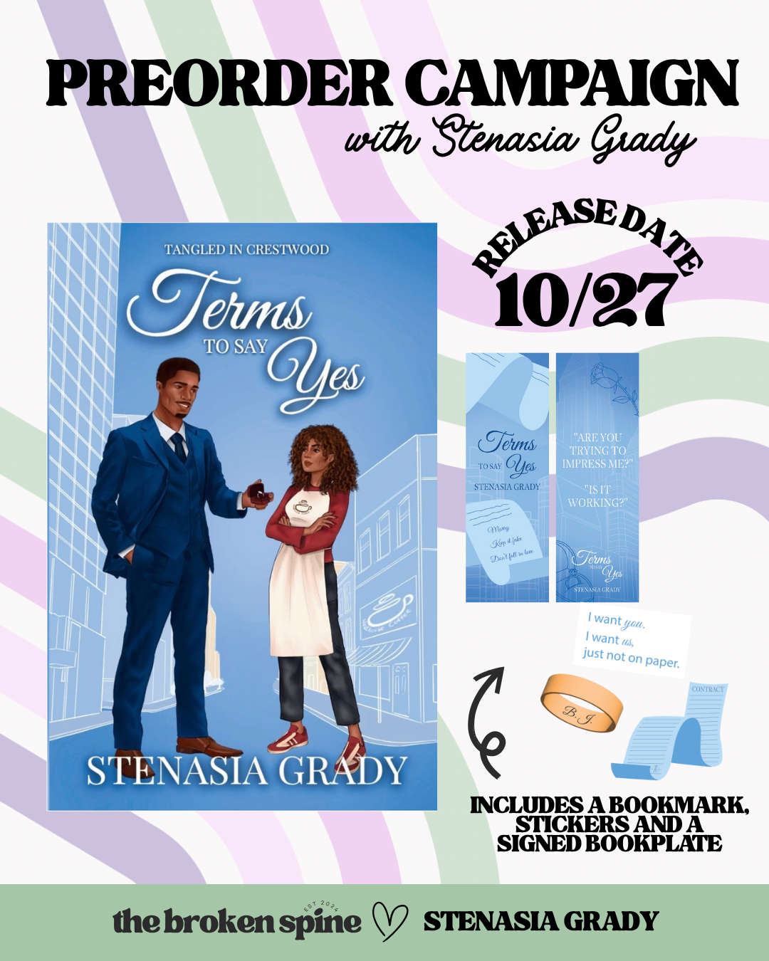 PREORDER | Terms to Say Yes - Stenasia Grady