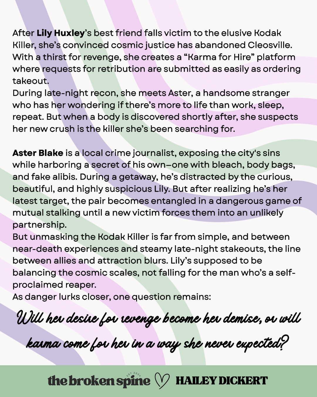 PREORDER | XO Karma - Hailey Dickert