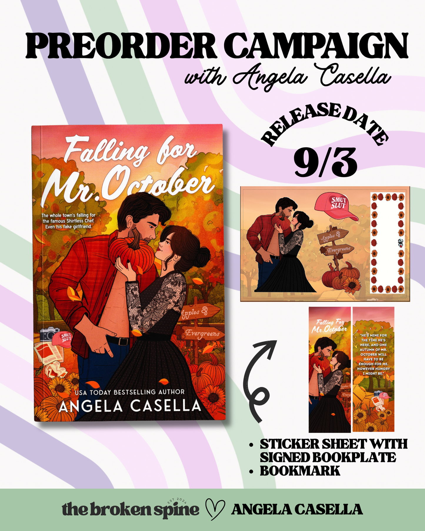 PREORDER | Falling for Mr. October - Angela Casella