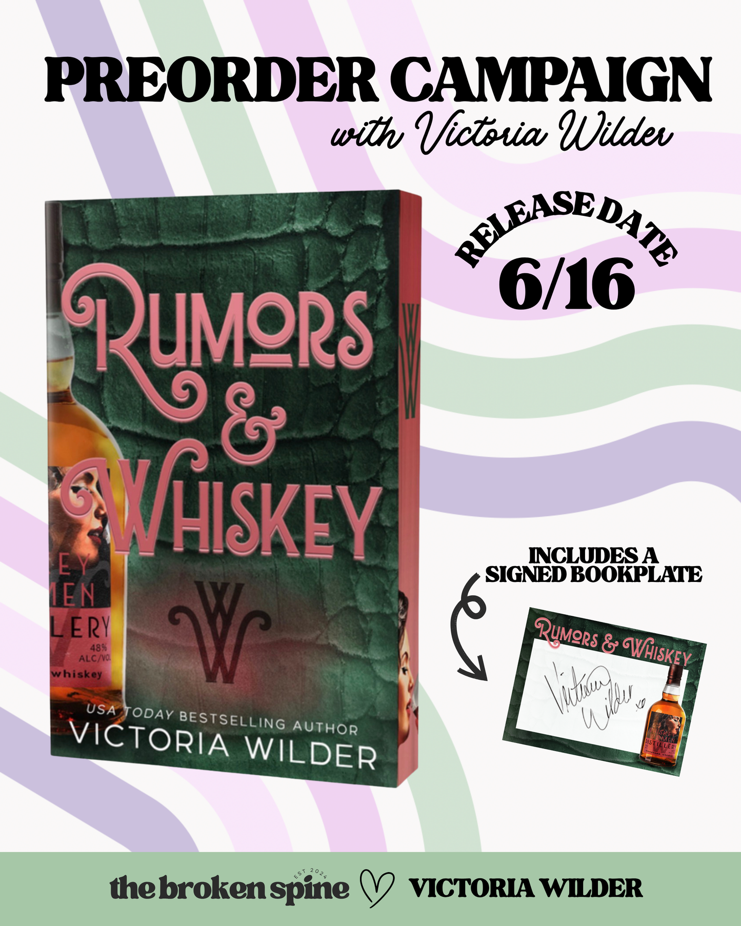PREORDER | Rumors & Whiskey - Victoria Wilder