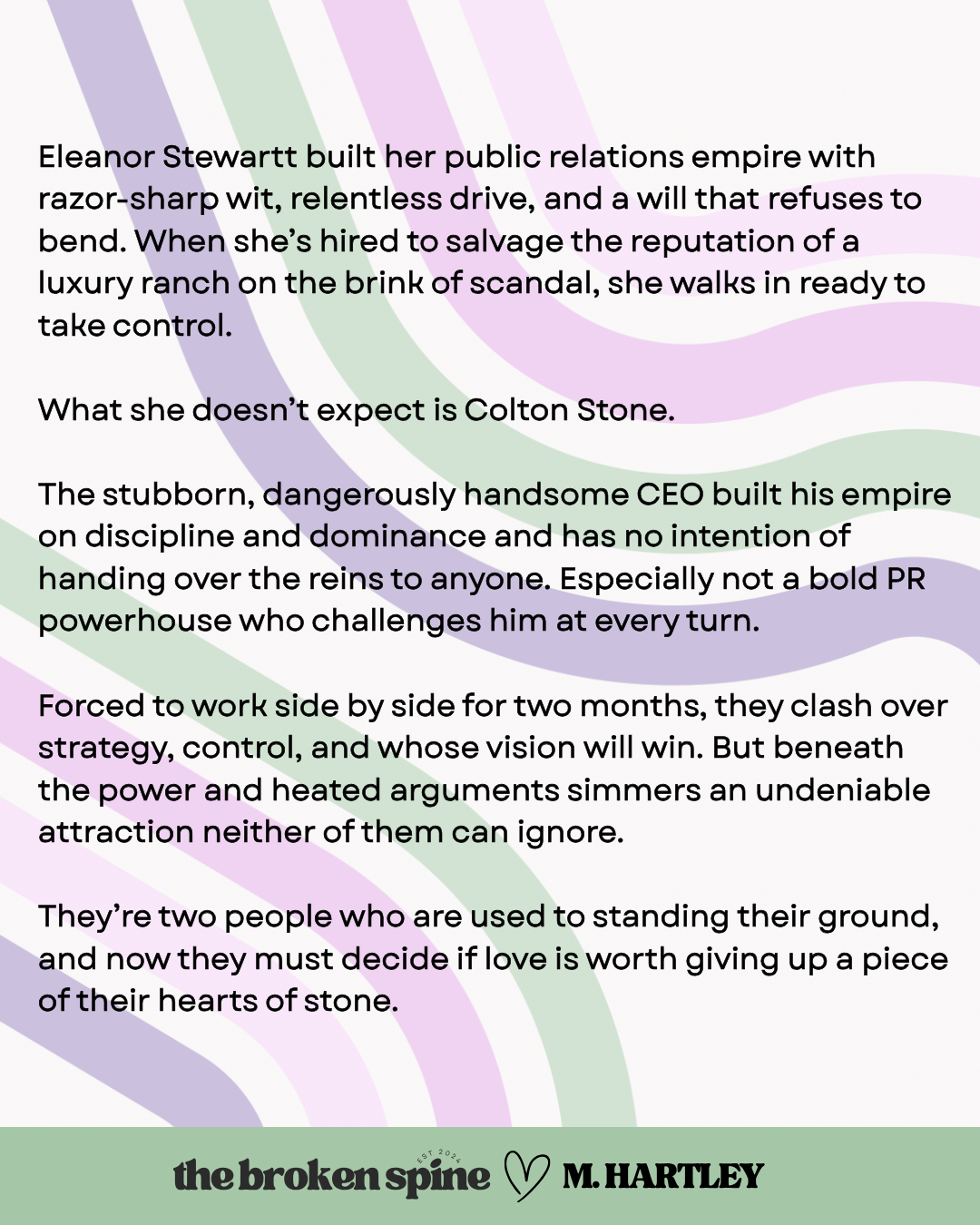 PREORDER | Heart of Stone - M. Hartley