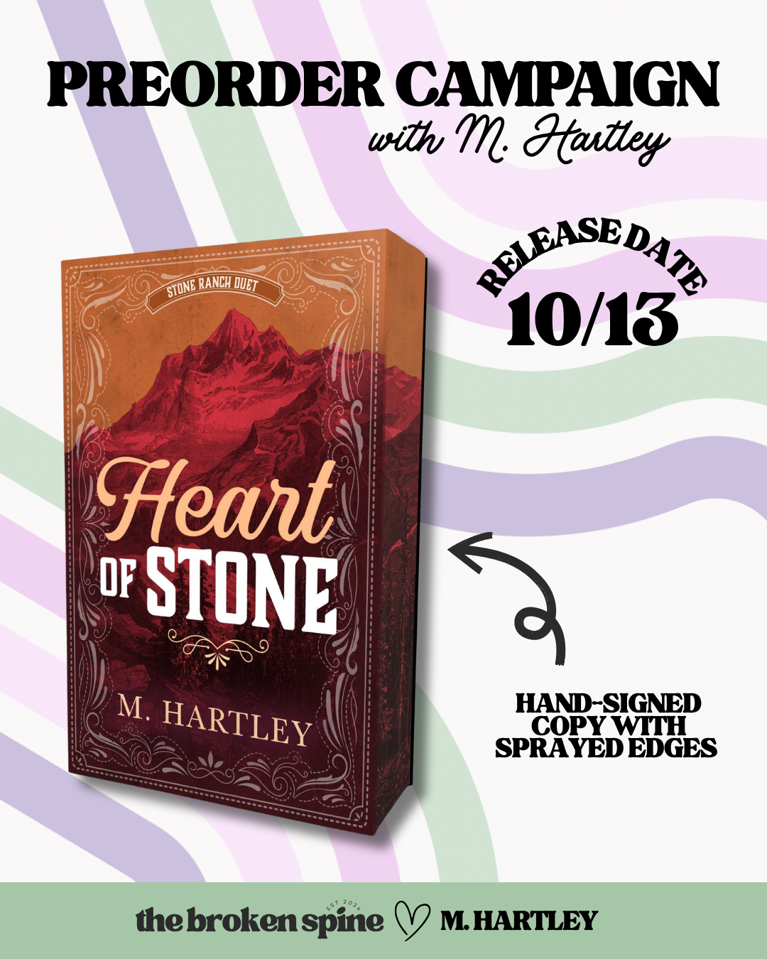 PREORDER | Heart of Stone - M. Hartley
