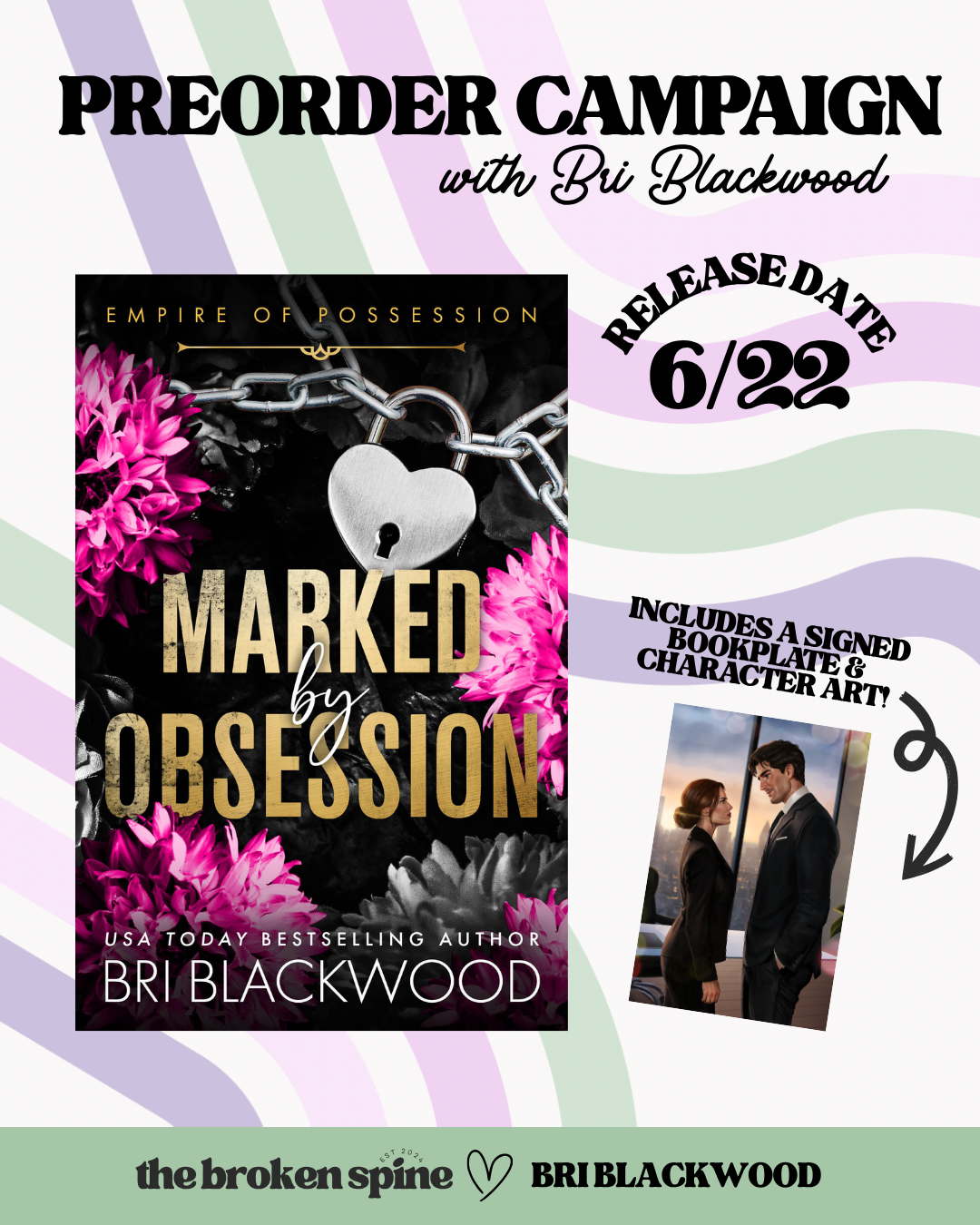 PREORDER | Marked by Obsession - Bri Blackwood