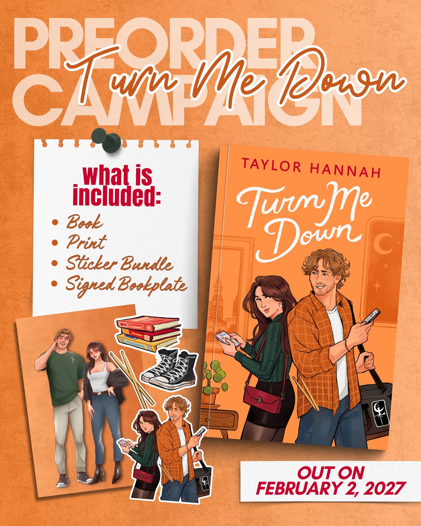 PREORDER | Turn Me Down - Taylor Hannah