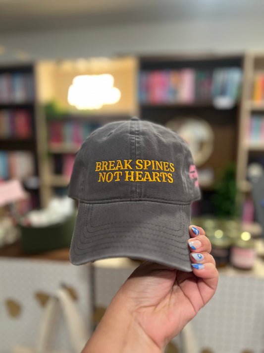 Break Spines Not Hearts Hat