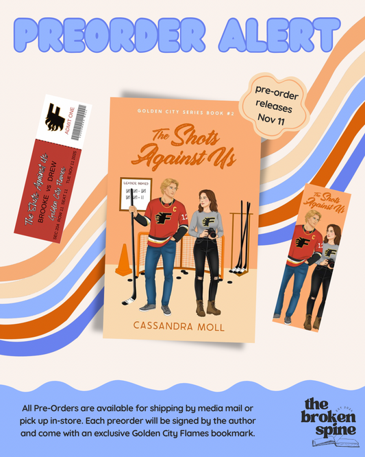 PREORDER | The Shots Against Us (Signed w/ Bookmark) - Cassandra Moll