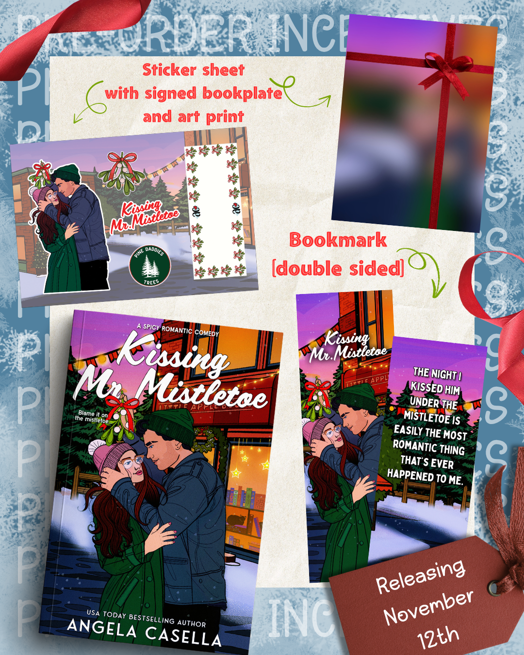 PREORDER | Kissing Mr. Mistletoe - Angela Casella