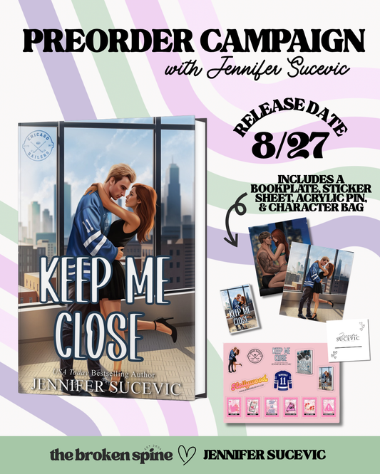 PREORDER | Keep Me Close - Jennifer Sucevic