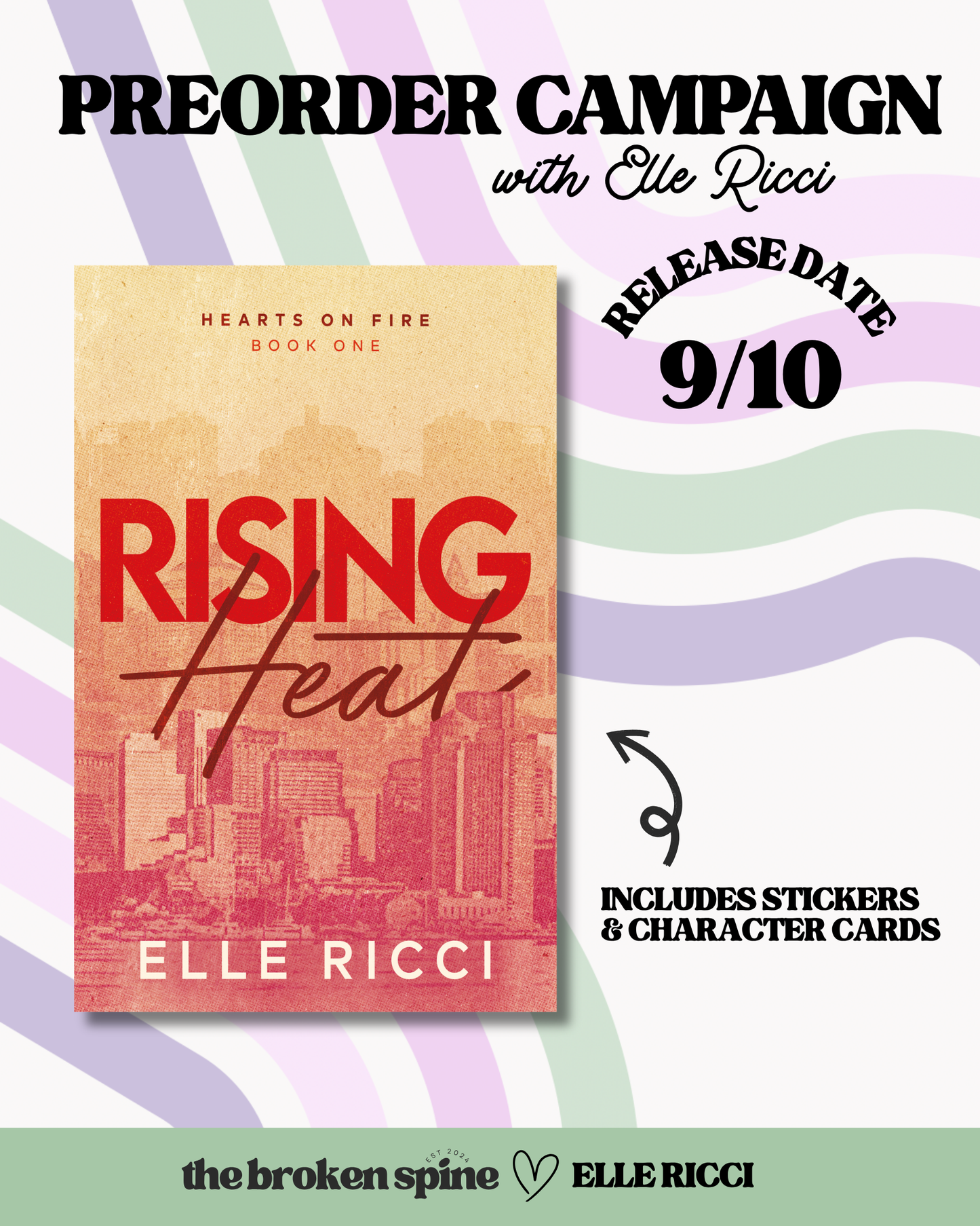 PREORDER | Rising Heat - Elle Ricci