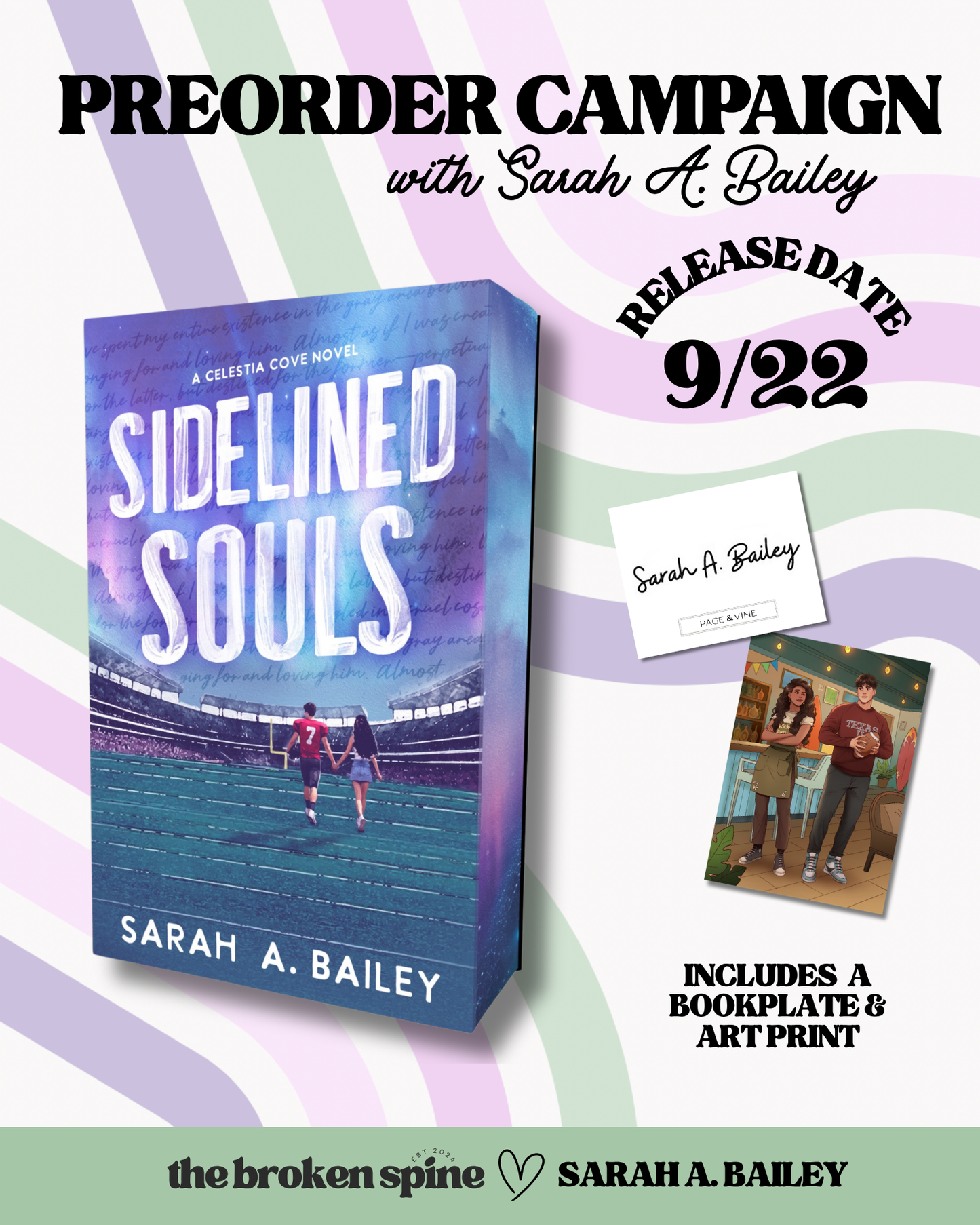 PREORDER | Sidelined Souls - Sarah A. Bailey