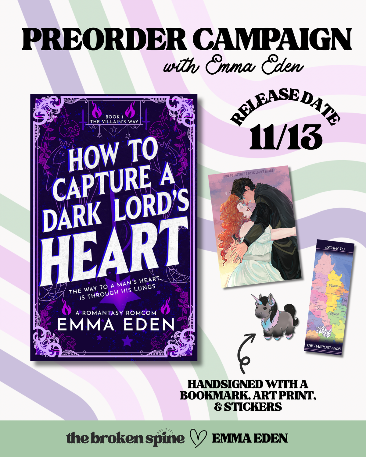PREORDER | How to Capture a Dark Lord's Heart - Emma Eden