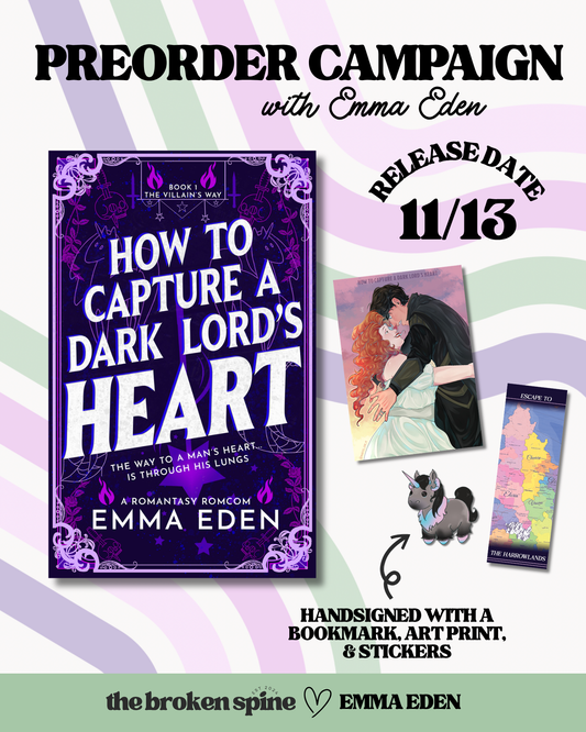 PREORDER | How to Capture a Dark Lord's Heart - Emma Eden