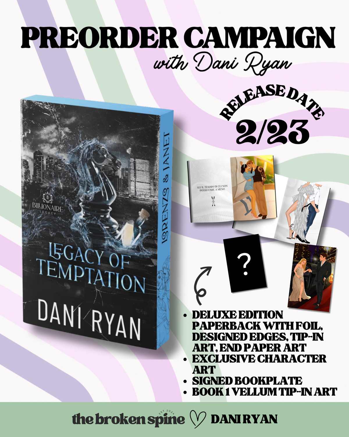 PREORDER | Legacy of Temptation - Dani Ryan