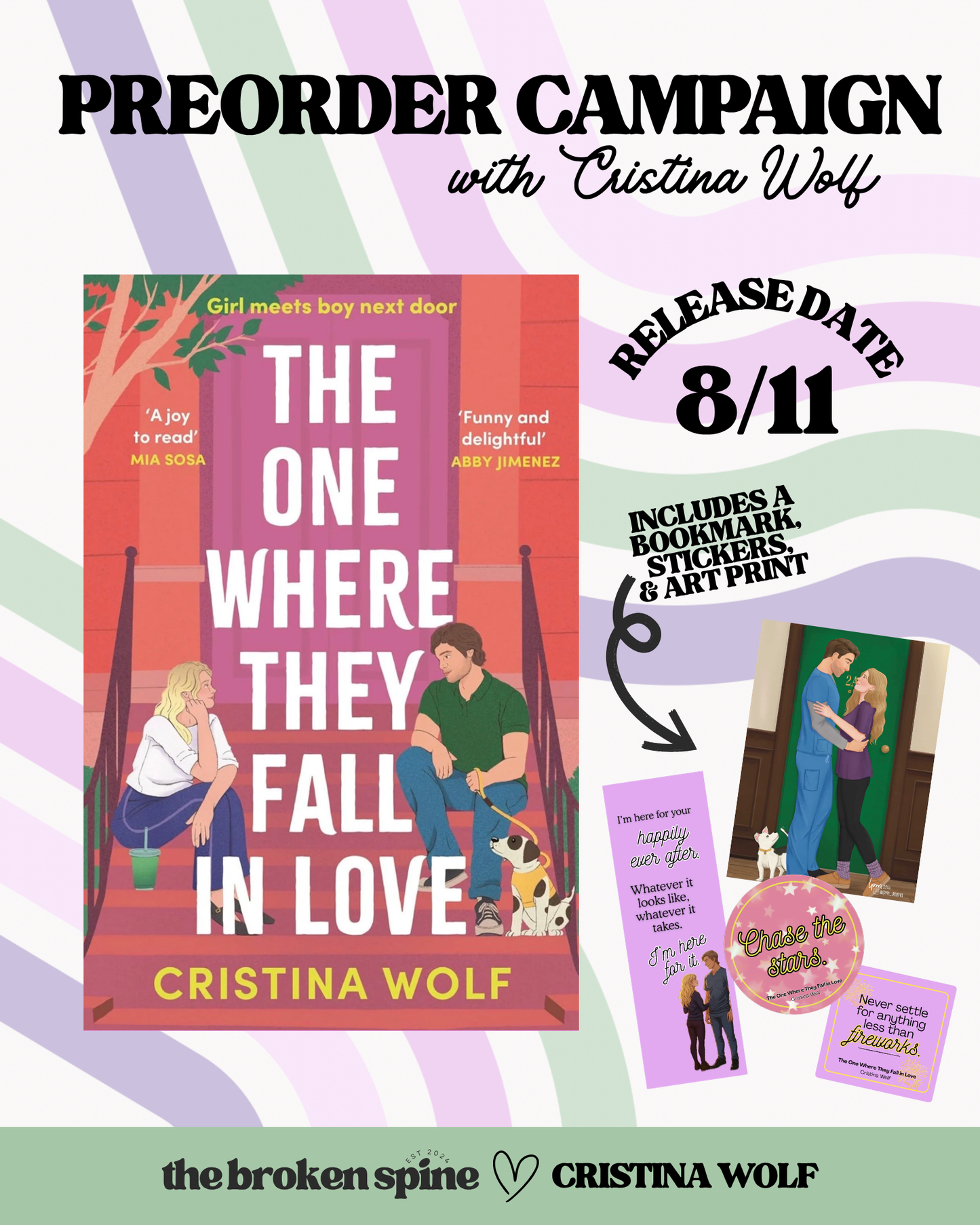 PREORDER | The One Where They Fall In Love - Cristina Wolf