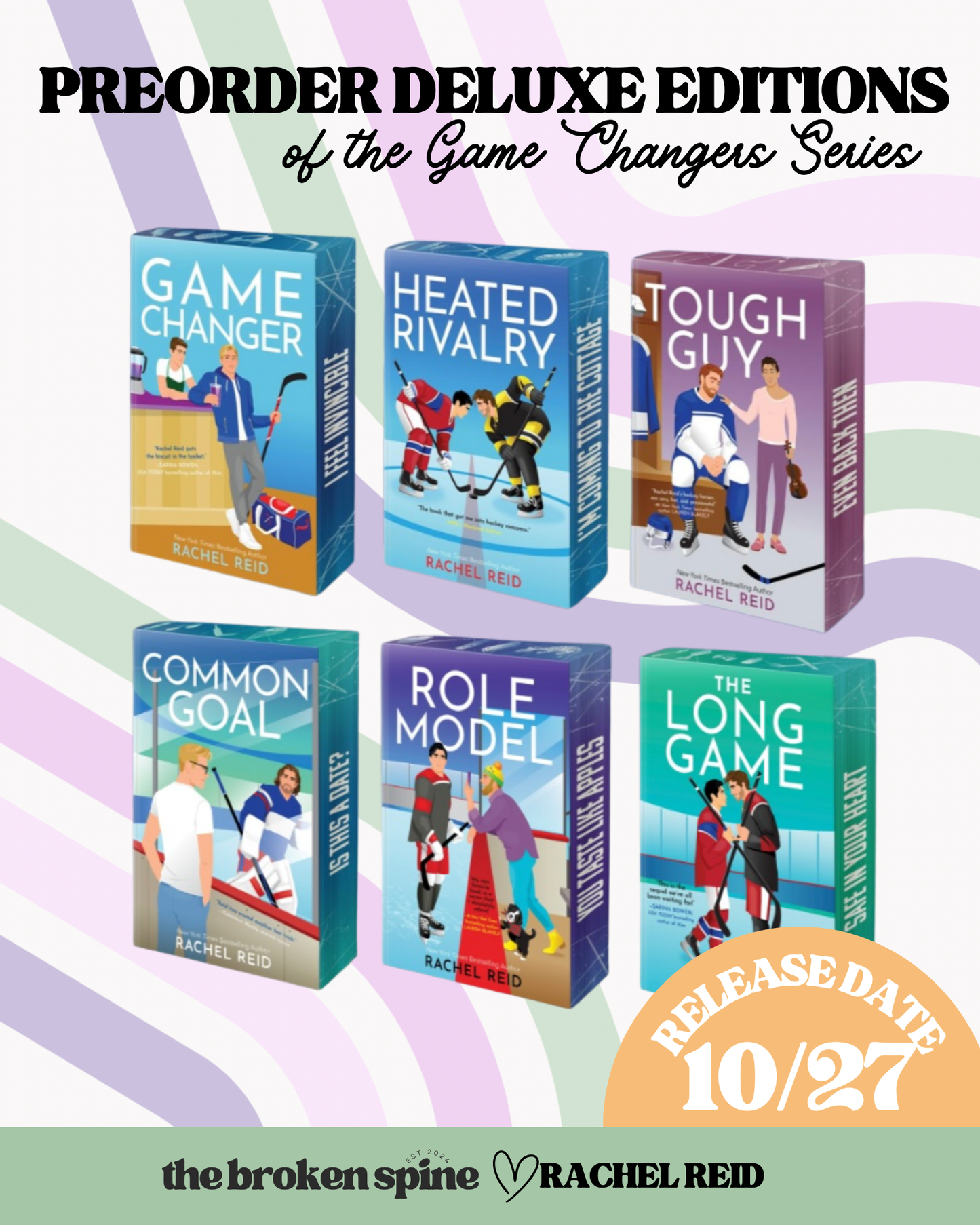 PREORDER | Game Changers Series (Deluxe Edition) - Rachel Reid