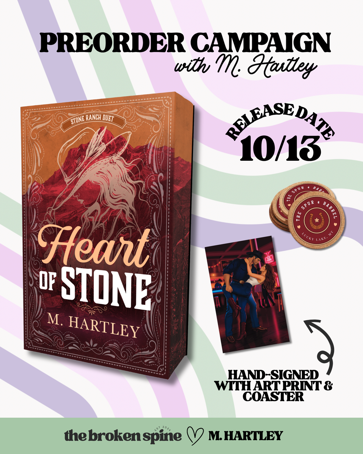 PREORDER | Stone Ranch Series - M. Hartley