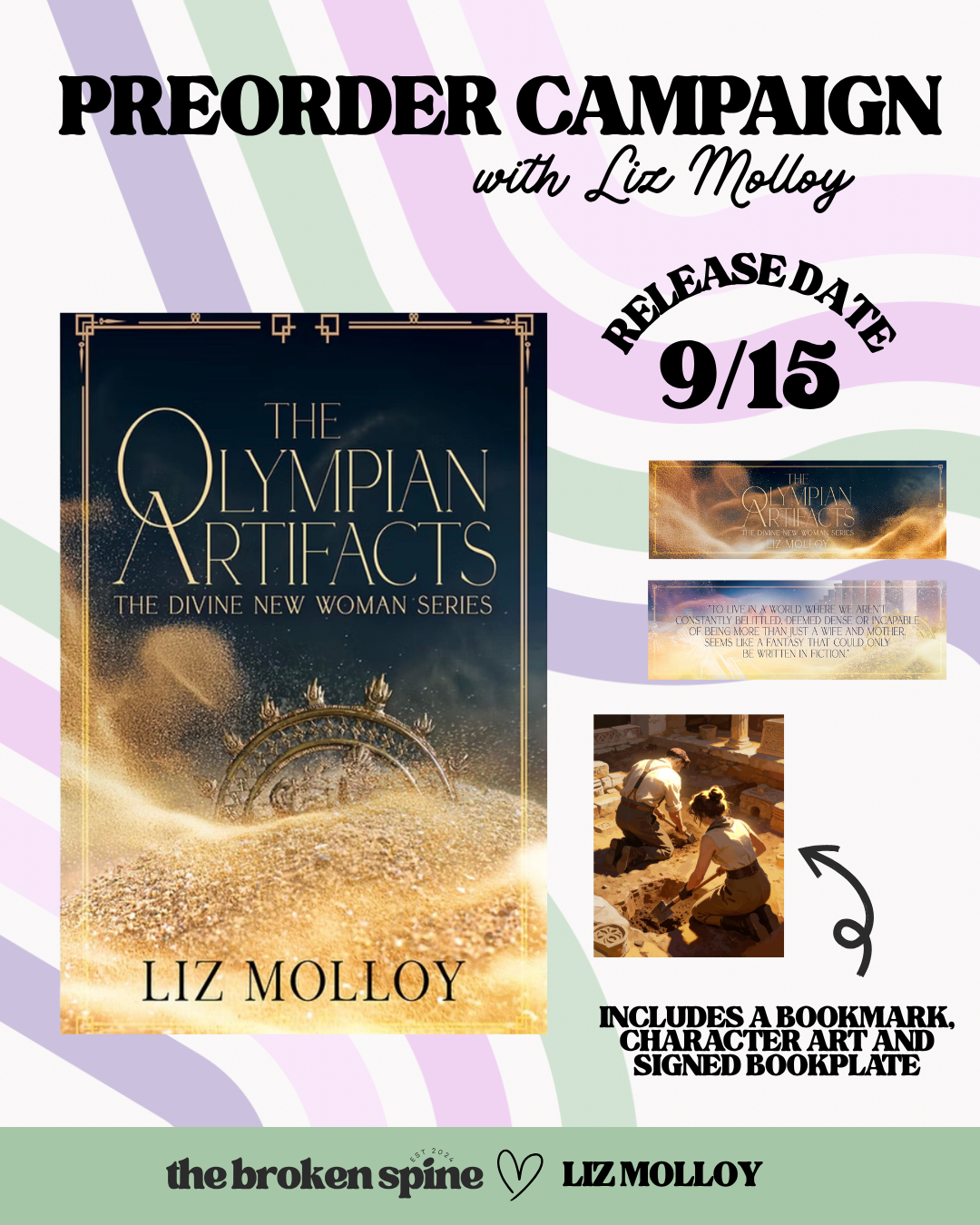 PREORDER | The Olympian Artifacts - Liz Molloy