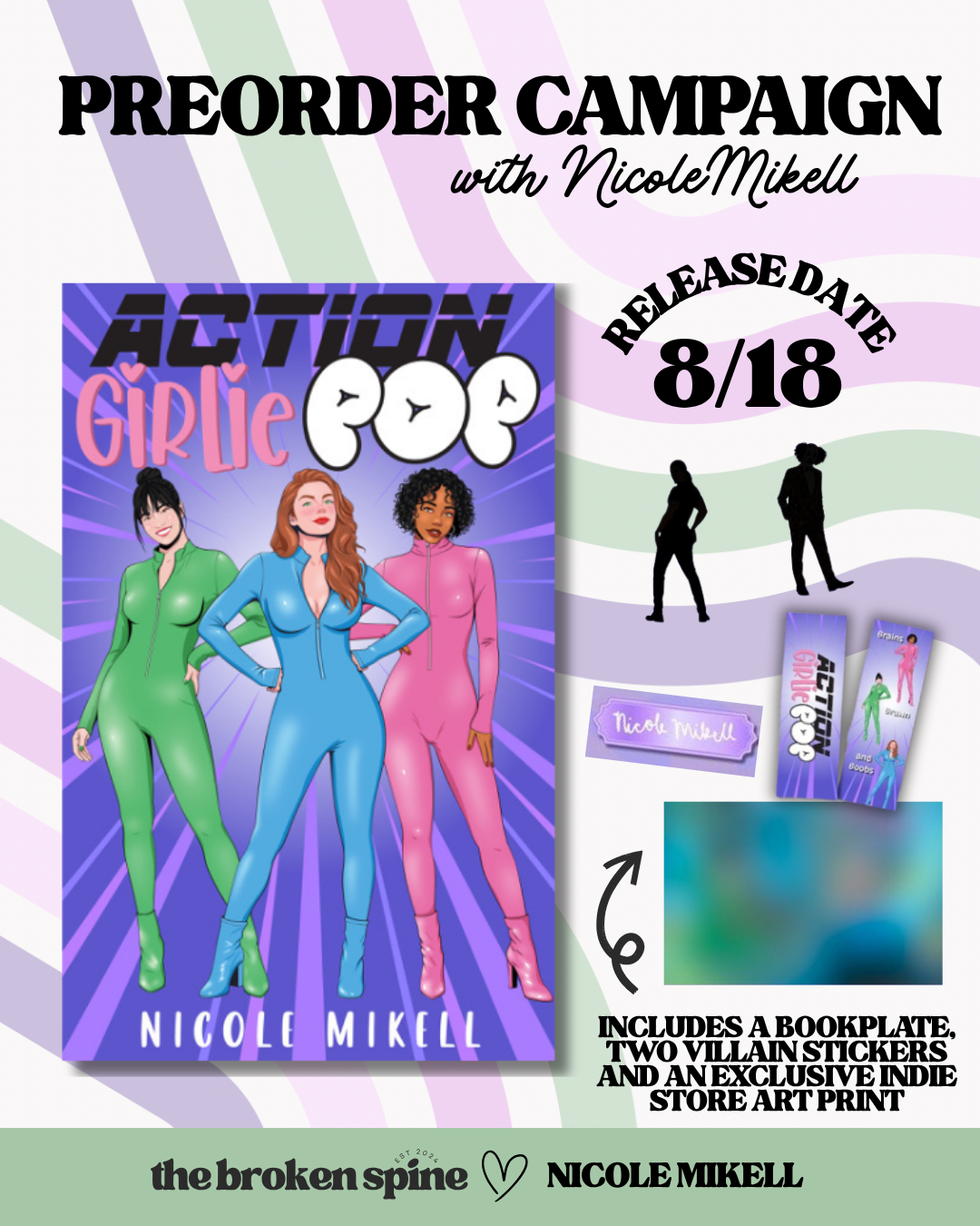 PREORDER | Action Girlie Pop - Nicole Mikell