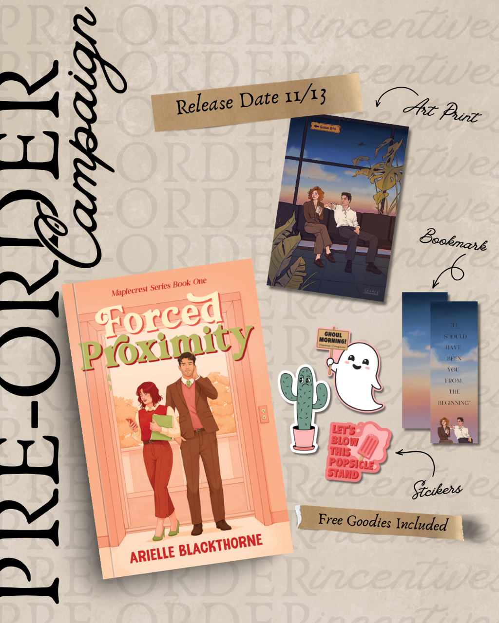 PREORDER | Forced Proximity - Arielle Blackthorne
